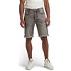 G-STAR RAW Men's D-Staq 3D Shorts, Grigio (faded carbon D10064-C909-C762), 36