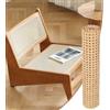 HEYOUTH Larghezza Fettuccia Rattan, Fettuccia Aperta Foglio di Rattan Intrecciato,Larghezza In Rattan,impermeabile, in plastica a nido d'ape intrecciato, per Mobili Sedie Armadietti,DIY Craft(2 m x 35 cm)