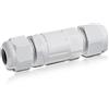 V-TAC VT-792 scatola di derivazione con 2 terminali interni plastica bianco IP65 - SKU 5896