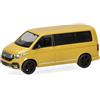 Herpa modellino VW T6.1 Caravelle, Grape Yellow, miniatura in scala 1:87, pezzo da collezione, Made in Germany, modello in plastica