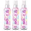 SO...? Body Mist By So…? Womens Candy Floss Body Mist Fragrance Spray 100ml Bundle (3 Pack)