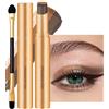 LYSdefeu Pennino per ombretto, 3 colori opachi, a lunga durata, High Pigmented Eye Shadow Crayons, matita per ombretto, impermeabile, per la festa della donna, trucco con pennello per le donne 02