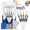 iKeener Fungo Dell'unghia Piede Pen, Fungo dell'unghia Piede Trattamento Extra Forza per Giallo, Spessore, Scolorito, Rotto e Unghie Incarnite, Ultimo Fungine delle Unghie di Riparazione Pen - 5 Pezzi