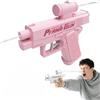 IHLOOTD Prank Water Gun Pistola ad Acqua Scherzo Pistole Acqua Piccole Inversione Bidirezionale Compulsiva Pistola d'acqua per Giardino, Cortile, Piscina, Festa (Rosa)