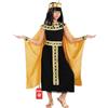 Morph Costume Cleopatra Bambina, Costume Egizio Halloween Bambina | Vestito Nero, Copricapo, Collare & Bracciali, Bordura Dorata, Perfetto per Halloween, Ideale per il Gioco di Ruolo