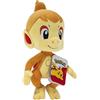 Pokémon PKW2692 Chimchar PLUSH - Peluche 20 cm, dettagli autentici, giocattoli per bambini, multicolore