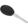EMSea Chiave vergine NE38 non tagliata ricambio custodia per chiave compatibile con Land Rover Freelander 2000-2006