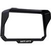 LLIDFONK Per MT07 MT 07 MT-07 FZ07 2025 2026 accessori moto cruscotto parasole TFT cappello strumento visiera protezione copertura (nero)