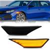 OZ-LAMPE Frecce Laterale a LED per Honda Civic 10GEN 2016-2019, Indicatore di Direzione, 2 Pezzi