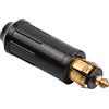 Orenge Spina Accendisigari Connettori Adattatore Standard Europeo 12V Spina DIN Hella Adattatore Rame Puro per Auto Moto Accendisigari
