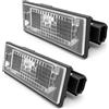 NIMOVA 2 luci posteriori per targa, per Renault Clio, Laguna, Master, Megane, Trafic, Opel Movano, Vivaro, Fiat Talento, Nissan Interstar NV400, Dacia, Logan, Duster, 8200480127, 265108474R, 2651000Q0A