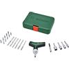 Bosch cacciavite a cricchetto per bit con impugnatura a T Set di 22 pezzi