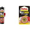 Pattex Mille Chiodi Extreme, Forte Adesivo Di Montaggio, Colla Forte Per Interni E Esterni & Millechiodi Tape, Nastro Biadesivo Extra Forte Per Applicazioni Permanenti, Nastro Adesivo
