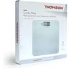 Thomson TKD113 - Termometro digitale, con ampio display, punta flessibile, impermeabile