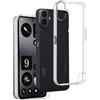 REY Cover in Gel TPU Trasparente per Nothing Cmf Phone 1, Ultra Sottile 0,33 mm, Morbido Flessibile, Custodia Silicone