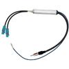 Vecys Splitter Amplificatore Antenna AM/FM per Autoradio Da Spina Fakra a DIN per Doppia Spina Fakra Z Splitter Compatibile con Autoradio FM