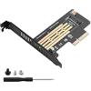ELFJMZP Adattatore ELFJMZP M.2 PCIe x4 per SSD M.2 NVMe 2280/2260/2242/2230