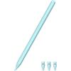 LPUNCD 2018-2026 Pencil 2 Generazione per iPad, 15 Mins USB-C ricarica, Bluetooth, Anti-Palm e Rilevamento dell'Inclinazione, Penna per iPad 11 (A16)/10-6, Air 3-5/M2/M3/M4, Mini 5-7, Pro 11"/12,9"/M4/M5