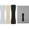 kwmobile Supporto Dita per Tablet - Set 3x Sostegno Adesivo Fascetta Elastica - Impugnatura Mano Universale Compatibile con iPad Galaxy-Tab - nero/oro/argento