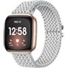 PKQTOP Cinturino di ricambio per Fitbit Versa 4 / Versa 3, cinturino sportivo in nylon per Fitbit Sense 2 / Sense