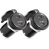 acegoo Presa USB 12V 100W PD e 20W PD, Camper Alluminio Laptop Caricabatterie da Auto 12 Volt Ricarica Rapida, Impermeabile Per Barca Auto Moto ATV Golf, 2 pezzi