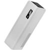 kwmobile Custodia Compatibile con CUKTECH Power Bank 20000mAh (PB200) - Cover Caricatore Portatile - Protezione Batteria Esterna in Silicone Aniturto - trasparente