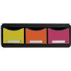 Exacompta - Rif. 318798D - Mini cassettiera singola a 3 cassetti per riporre piccoli utensili, dimensioni esterne: profondità 27 x larghezza 35,5 x altezza 13,5 cm, arlecchino