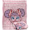 LOGOVISION Sesame Street Abby Cadabby Ugly Christmas Sweater Coperta super morbida al tatto setoso - 152 x 127 cm