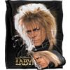 LOGOVISION Labyrinth Jareth Crystal Ball Coperta super morbida al tatto setoso - 152 x 127 cm