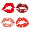 GORGECRAFT Stencil Labbra 30 x 30cm Pet Riutilizzabile Bacio Vuoto Rossetto Bocca Decorazione Pittura Disegno Modello Stencil per Pittura Legno Parete Tessuto Tela Mobili Fai da Te Arte Artigianato