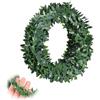 GXAHSOL Seta Artificiale Vines, 7,5m Ghirlanda di Foglie Verdi, Artificiali Appeso Piante Foglie, Decorazione da Parete per Decorazioni, Matrimonio, Battesimo
