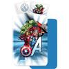 CARTOON completo lenzuola per bambini 3 pezzi avengers marvel per letto una piazza e mezza lenzuola in 100% cotone