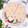 Hianjoo Gonna Albero di Natale, Tappetino per Copertura Base Albero di Natalizie per Ornamento Natalizio per Decorazioni Natalizie per Feste di Natale (Cachi Babbo, 36 pollici/90 cm)