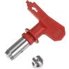 QUARKZMAN Ugelli Getti di Spruzzo Reversibili per Spruzzatore Senza Aria 311 Parti Macchina Spruzzatrice Ugelli Spruzzatura Vernice per Casa Giardino Costruzione Recinzioni, Rosso