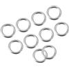 METALLIXITY 304 Acciaio Inox O (20mm OD 3mm Thick) 20pz Saldato Rotondo cerchio - per Oggetti Appesi
