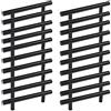 MARGUERASW 20 Pezzi Maniglie per Mobili da Cucina Maniglie nere per Armadietti - maniglie per mobili inox maniglie per mobili da cucina acciaio inox distanza fori160mm