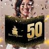 Dolplp! Biglietto Auguri Compleanno 50 Anni, Idea Regalo Biglietti Auguri Donna Uomo, Gadget la Decorazione di Regali per Feste di Compleanno, 50 Anni Biglietto di Happy Birthday