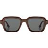 KOMONO Lionel Rose Viper Occhiali da sole unisex rettangolari propionati di cellulosa per uomo e donna, con protezione UV e lenti antigraffio, Rose Viper