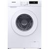 Samsung Lavatrici WW80T304MWW/ET con Lavaggio Rapido, Pulizia Cestello, Tecnologia Digital Inverter, Display LED, Fine Programmata, Slim, Profondità 46.5 cm, Colore Bianco