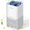 KCONBS Deumidificatore Casa da 1,8 L, Deumidificatore portatile piccoloCon Sbrinamento/Spegnimento Automatico, LED Colorato, Timer, Schermo LCD Touchscreen, 610 ml/Giorno, Per Bagno, Camera Da Letto