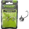 PRO FILSTAR Testine Piombate 5 x 3,0g - Ami da Pesca N4 - Ami Piombati per Esche Artificiali - Kit Teste Piombate - Jig Head Fishing Set - Piombi da Pesca - Attrezzatura - Accessori - Sport Set