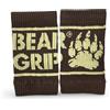 BEAR GRIP - Braccialetti per la protezione del polso, per crossfit, sollevamento pesi, tennis, esercizi di fitness, cotone, nylon, spandex, polsiere per uomini e donne (marrone, standard (13 x 8 cm)