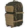 Mil-Tec Zaino Militare US Assault Pack Large Ranger Miltec (Green/Coyote)