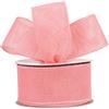 KOVSGQ Nastro in Juta per Decorazioni, Cucito, Fai da Te Rotolo di Corda Iuta per Arredamento, Confezioni Regalo, Bomboniere, Artigianato per Matrimonio Celebrazione (Rosa)