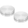 PATIKIL 35mm Ruota per Ceramica Argilla, 2pz Ruota Tornitura Strumenti per Rifinitura Ceramica Rotante Stabilizzatore per Rifiniture per Progetti Verniciatura a Spruzzo