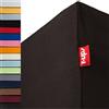 r-up Passt lenzuolo con angoli 140x200-160x200 fino a 35 cm di altezza tanti colori 100% cotone 130g/m² (antracite)