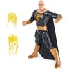 DC Comics | Black Adam | Personaggio di Black Adam Deluxe Direttamente dal Film in Scala 30 cm con luci, Suoni e Pugno Esplosivo, Giocattoli da Collezione per Bambini dai 3 Anni in su