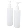 Generic Bottiglia per Olio Massaggio, Scalda Olio Massaggio 250 Ml Bottiglie Ricaricabili per Pompa per Shampoo Professionale 2 Pezzi Bottiglia di Ricambio per Scalda Olio