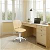 FurnitureR Teenage, Height Adjustable Armless Task, Colourful Study for Home and, Computer, Ergonomic & Swivel Office Chair, 40,5 x 44 x 87 cm, Morandi Yellow, Metallo, 44 x 40 x 87 cm