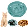 JOZMMZEOOA Gatto Ciotola Anti Ingozzamento 16 x 16 x 3.2 CM